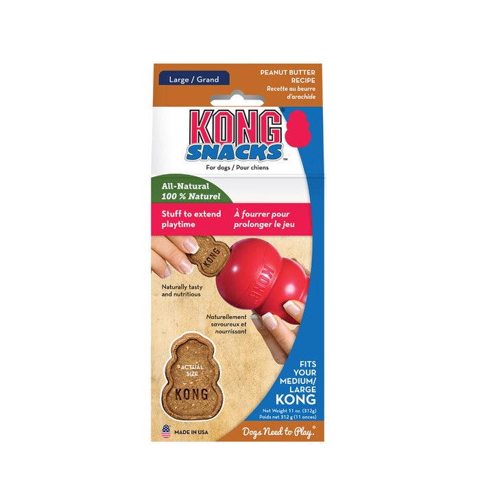 Kong Stuff'n Snacks Peanut Butter 11 oz. Large