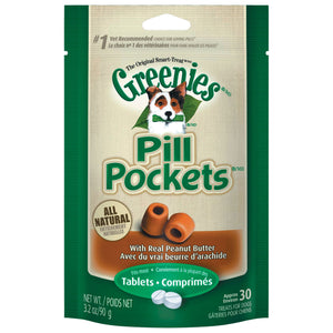 Pill Pockets Peanut Butter Tablets