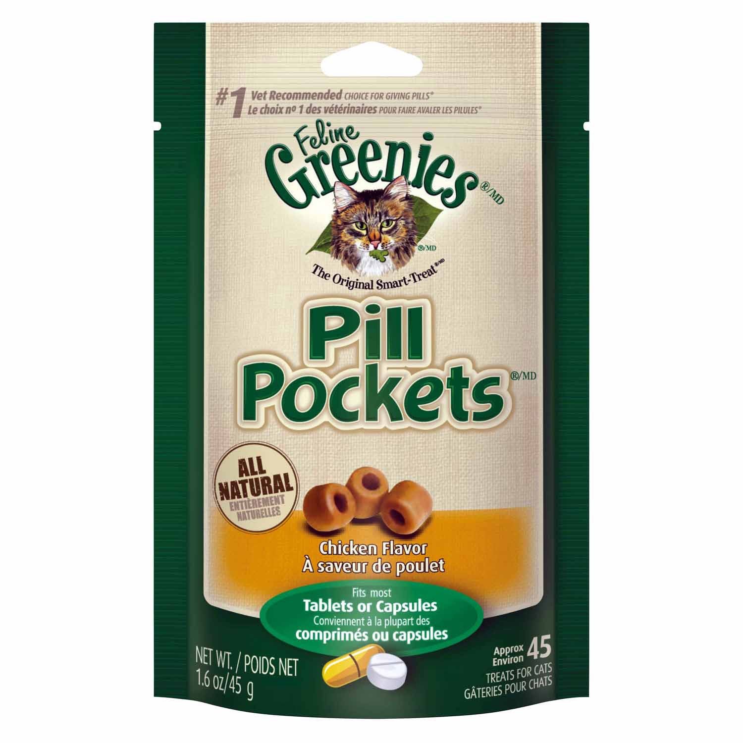Pill Pockets for Cats Chicken