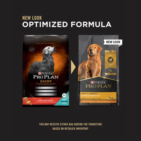 Pro Plan Adult 7 Complete Essentials Shredded Blend Chicken Rice Fo