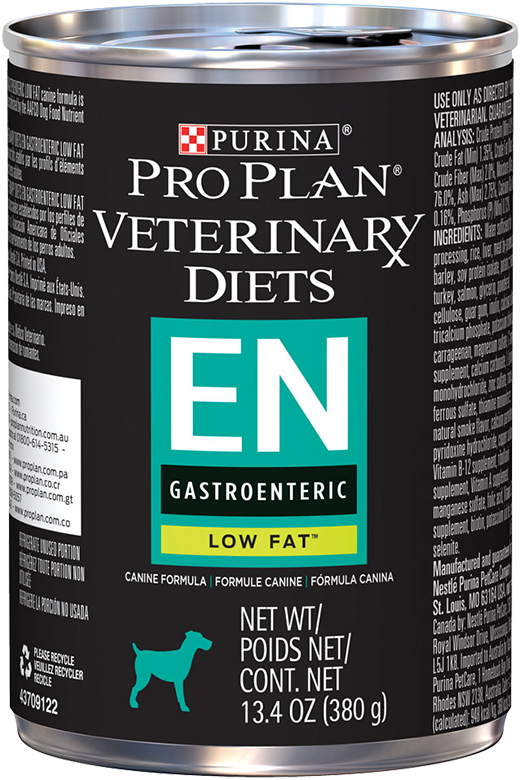 Purina Pro Plan Veterinary Diets EN Gastroenteric Low Fat Wet Dog Food
