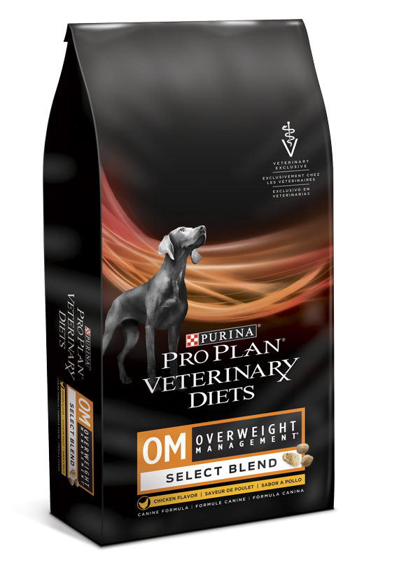 Purina Pro Plan Veterinary Diets OM Overweight Management Select Blend Dry Dog Food