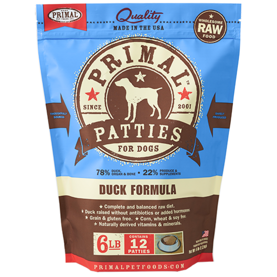 Primal Frozen Duck Patties