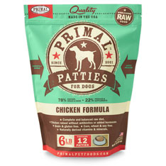 Primal Frozen Chicken Patties