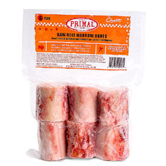 Primal Frozen 2" Beef Bone 6 ct