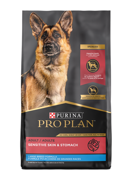 Pro Plan Adult Sensitive Skin & Stomach Salmon & Rice Large Breed Dry Dog Food