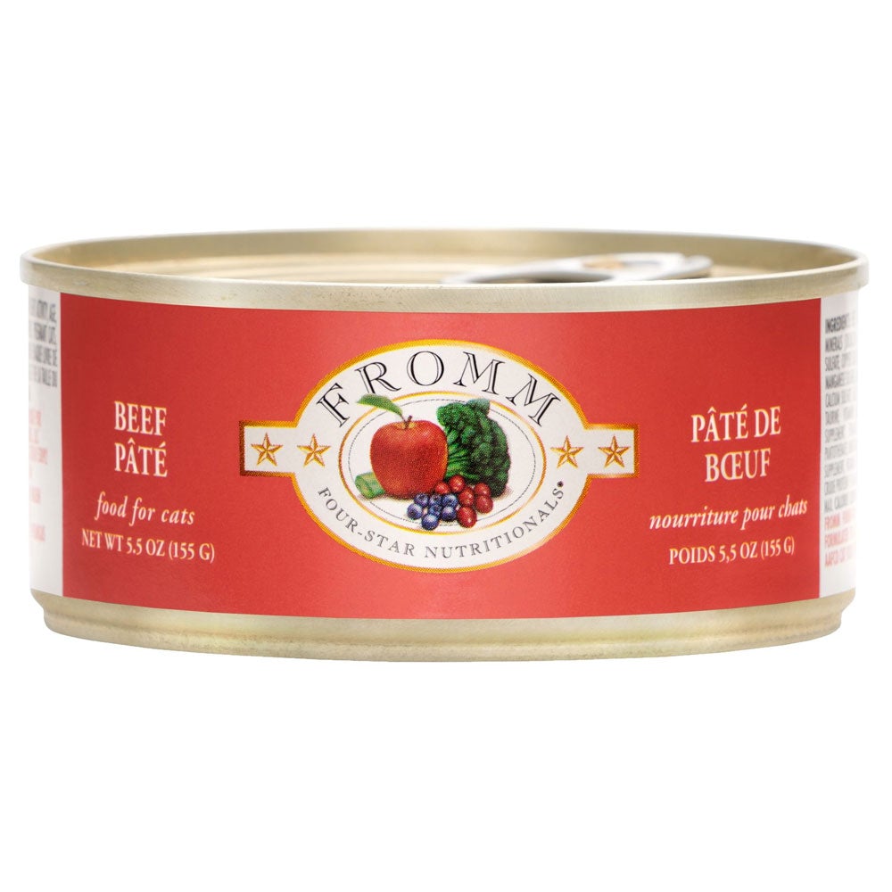 Fromm Four-Star Beef Pate Wet Cat Food