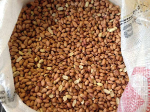 50 lbs. raw peanuts out of shell