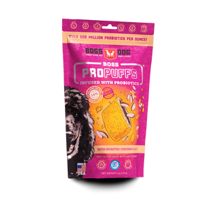 Boss Dog ProPuffs Infused with Probiotics with Real Roasted Chicken Flavor Dog Treats