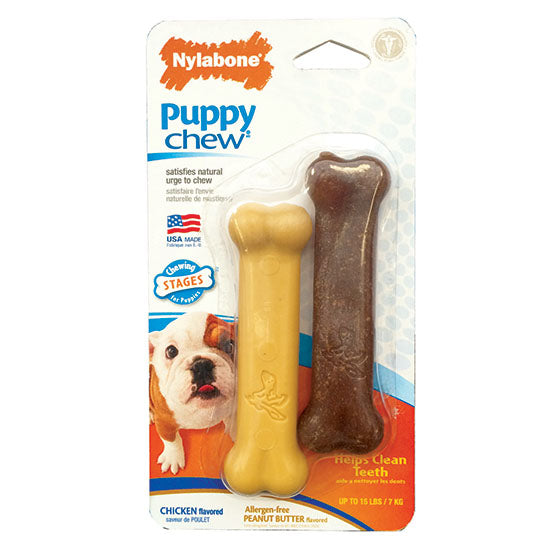 Nylabone Puppy Chew 2 pk Petite