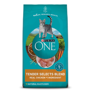 Purina One Tender Selects Blend Chicken Dry Cat Food