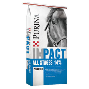 Purina Impact All Life Stages 14% Pelleted Horse Feed