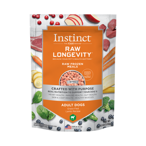 Instinct Raw Longevity Grass-Fed Lamb Bites Frozen Dog Food