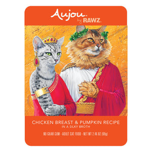 RAWZ Aujou Chicken & Pumpkin Wet Cat Food