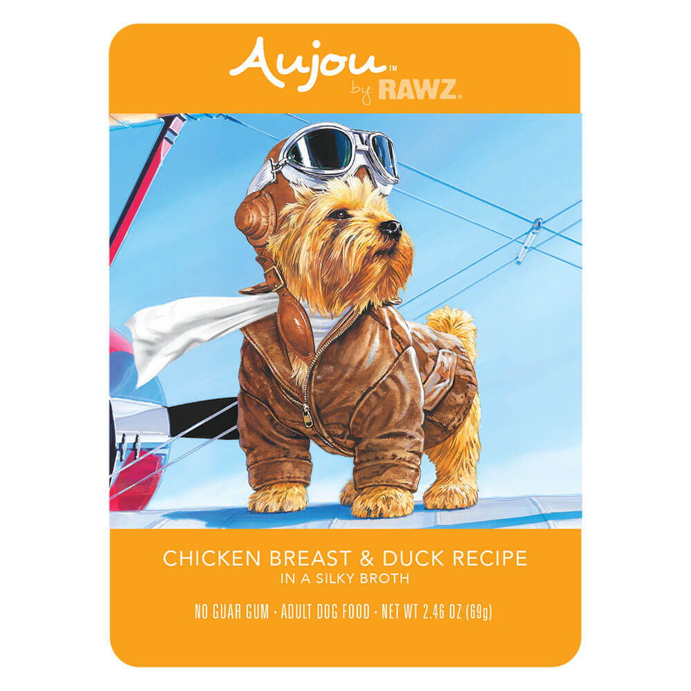 RAWZ Aujou Chicken and Duck Wet Dog Food