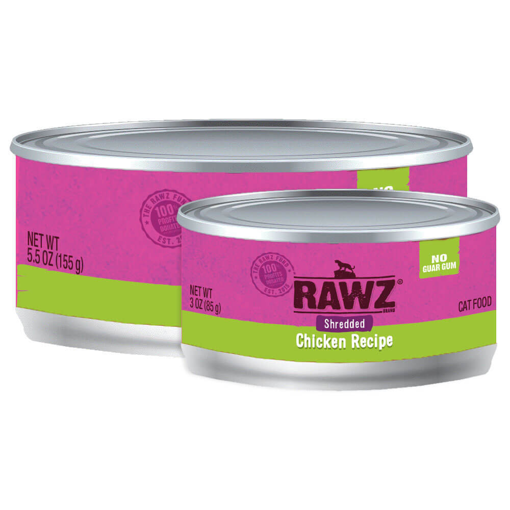 RAWZ Shredded Chicken Wet Cat Food