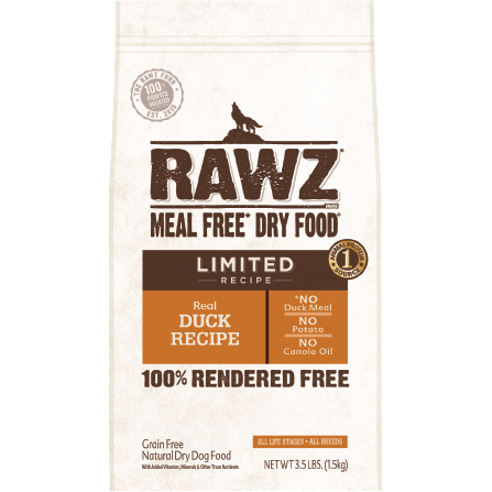 RAWZ Limited Ingredient Diet Duck Dry Dog Food