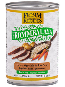 Fromm Frommbalaya Turkey, Vegetable & Rice Stew Wet Dog Food