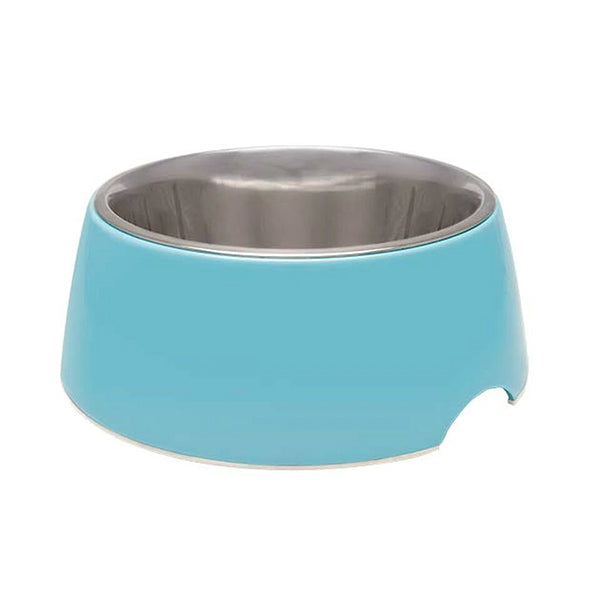 Loving Pets Retro Bowl Electric Blue Pet Dishes