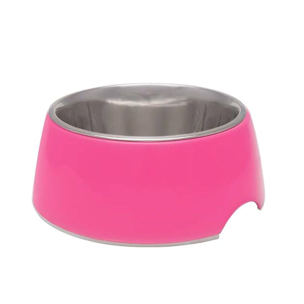 Loving Pets Retro Bowl Hot Pink Pet Dishes