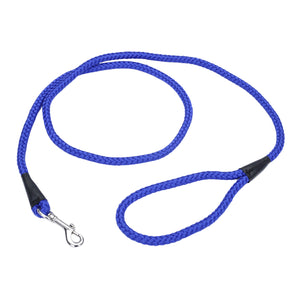 Coastal Rope Leash 6' Blue