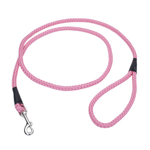 Coastal Rope Leash 6' Pink