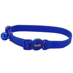 Coastal Safe Cat Adjustable Snag-Proof Breakaway Collar for Cats Blue