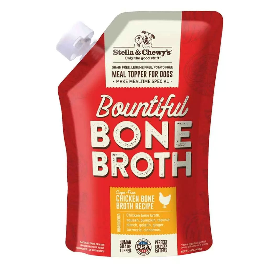 Stella & Chewy's Bountiful Bone Broth Cage-Free Chicken Recipe Wet Dog Food