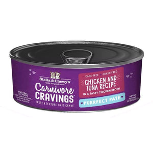 Stella & Chewy's Carnivore Cravings Purrfect Pate Chicken & Tuna Recipe Wet Cat Food