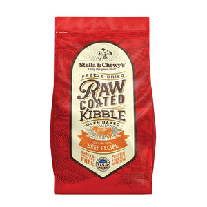 Stella & Chewy's Raw Coated Kibble Beef Dry Dog Food