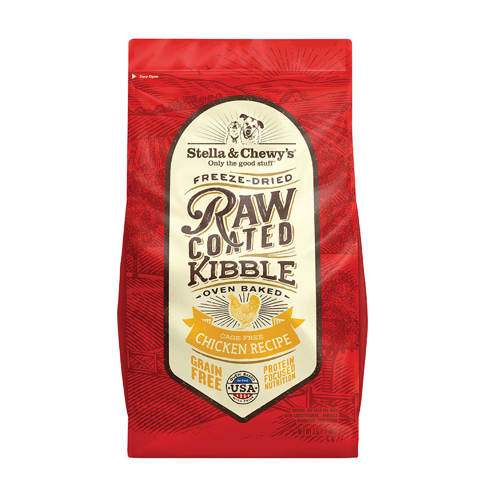 Stella & Chewy's Raw Coated Kibble Chicken Dry Dog Food