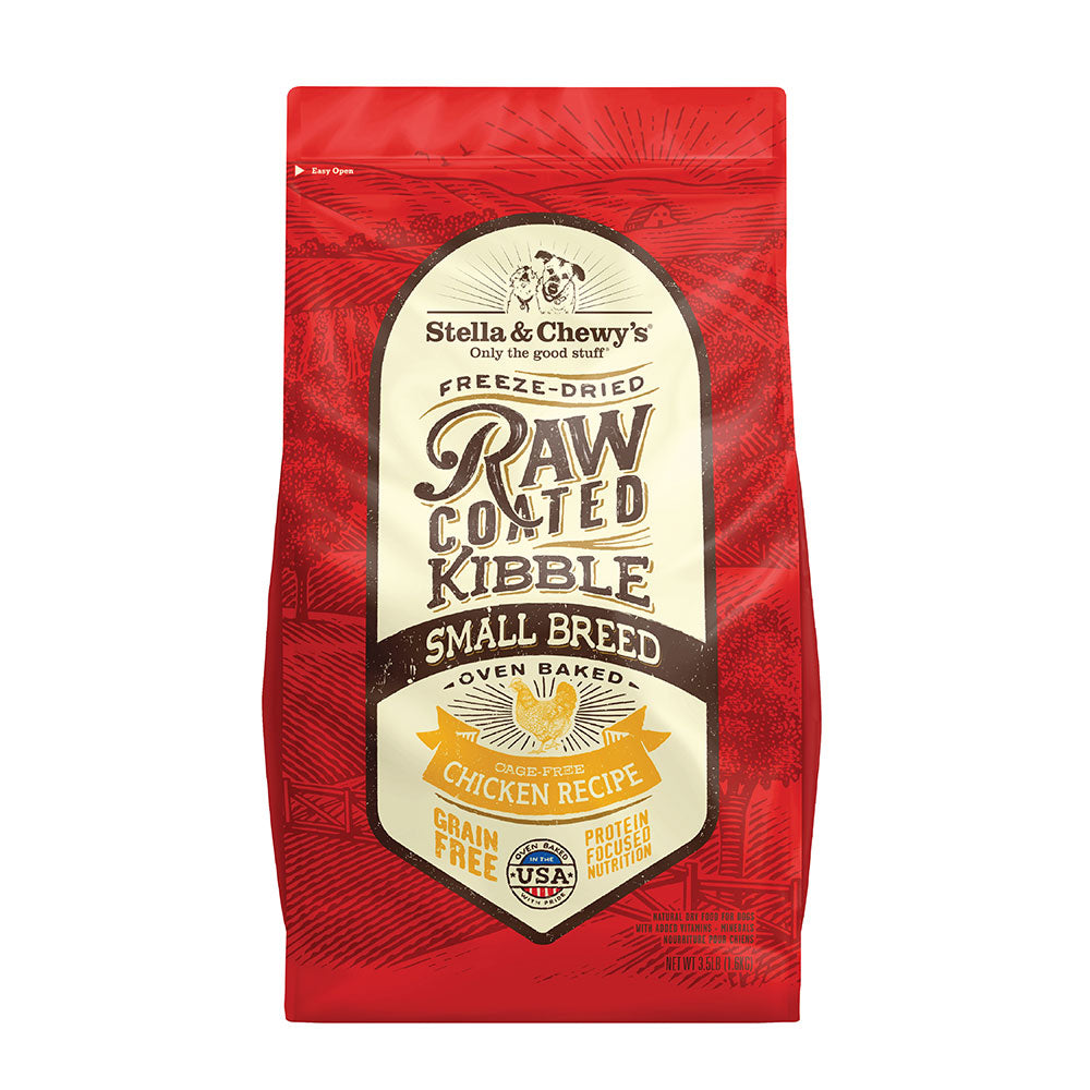 Stella & Chewy's Raw Coated Kibble Small Breed Chicken Dry Dog Food