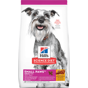 Science Diet Adult 7+ Small Paws Chicken Meal, Barley & Brown Rice Recipe Dry Dog Food