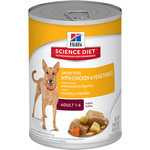 Science Diet 12 pk 13 oz. Adult Chicken & Vegetable Stew