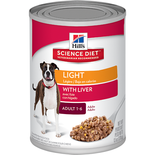 Science Diet 12 pk 13 oz. Adult Light with Liver