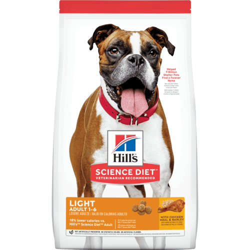 Science Diet Adult Light Chicken Meal & Barley Recipe Dry Dog Food