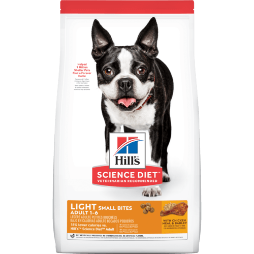 Science Diet Adult Light Small Bites Chicken Meal & Barley Recipe Dry Dog Food
