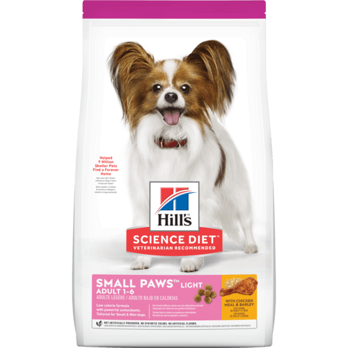 Science Diet Light Small Paws Chicken Meal & Barley Recipe Dry Dog Food