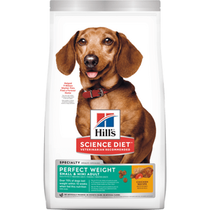Science Diet Adult Perfect Weight Small & Mini Chicken Recipe Dry Dog Food