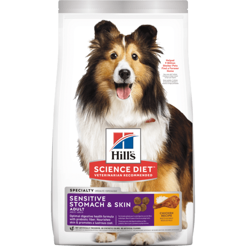 Science Diet Adult Sensitive Stomach & Skin Chicken Recipe Dry Dog Food