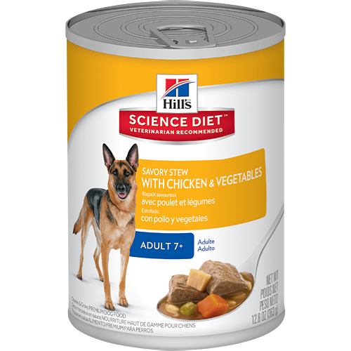 Science Diet 12 pk 13 oz. Mature Adult Savory Stew with Chicken & Vegetables