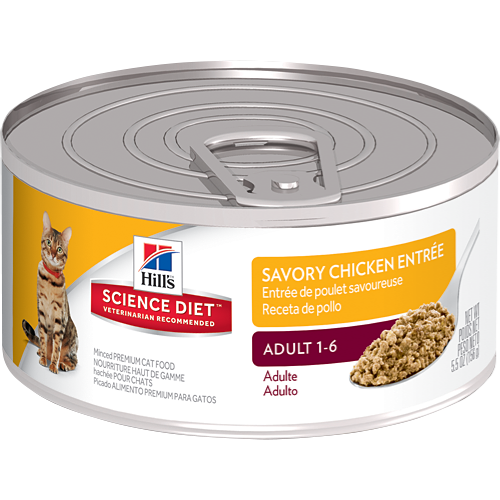 Science Diet Adult Savory Chicken Entree Wet Cat Food