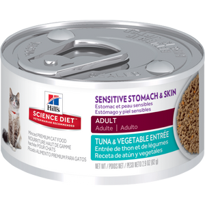 Science diet sensitive hot sale skin and stomach cat