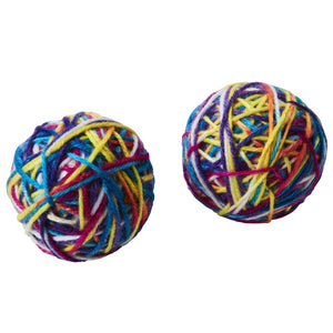 Ethical Pet Sew Much Yarn Ball 2 pack Cat Toy