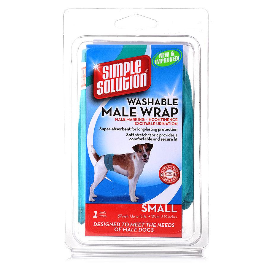 Simple Solution Diaper Garment Male Wrap Small