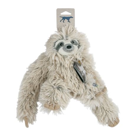 Tall Tails 16" Plush Rope Sloth Dog Toy