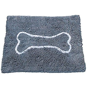 Soggy Doggy Mat Gray Bone  