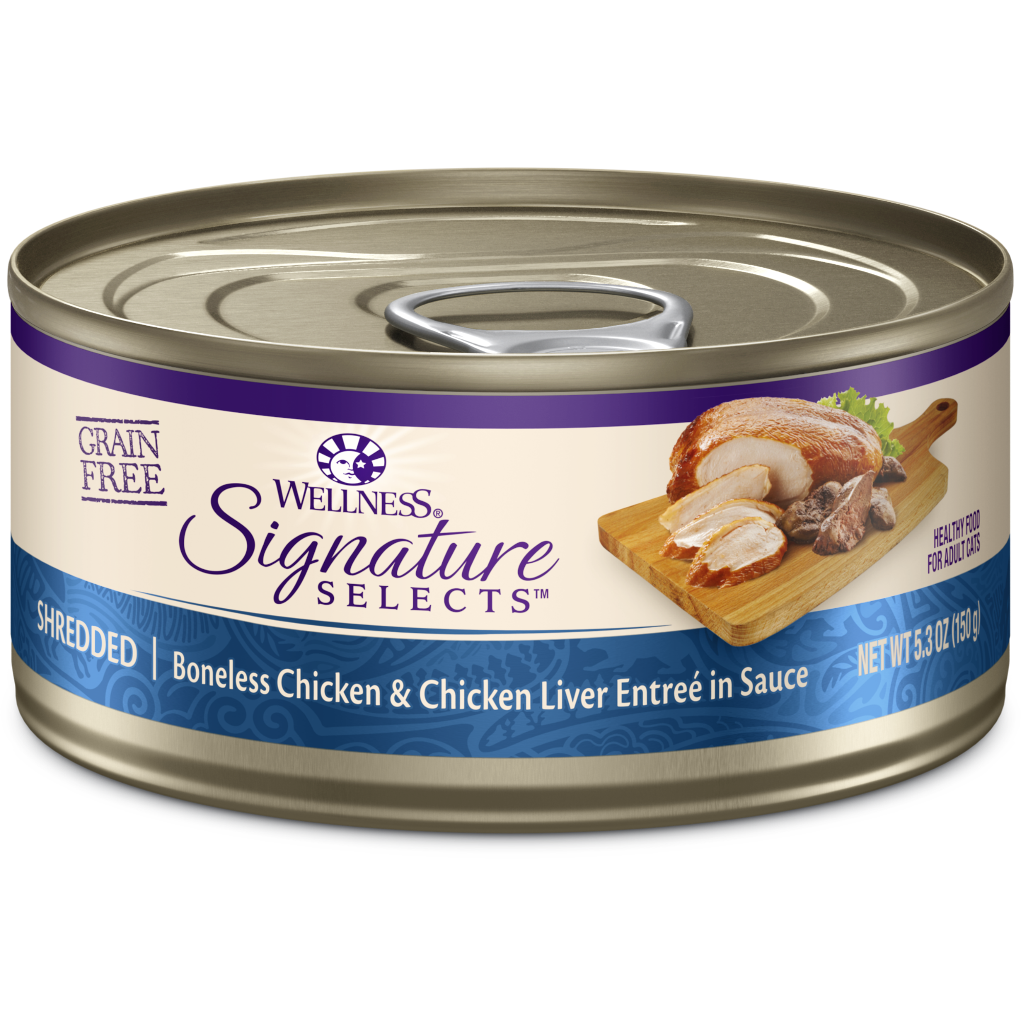 Wellness Signature Selects Chicken & Chicken Liver Wet Cat Food