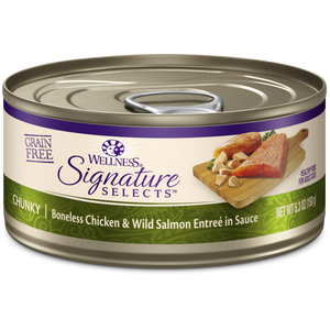 Wellness Signature Selects Chicken & Salmon Wet Cat Food
