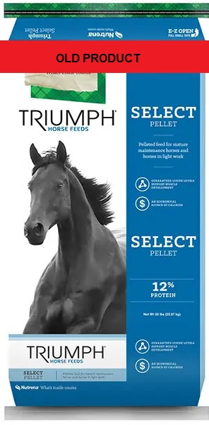 Nutrena Triumph 12% Pellet Horse Feed/ was Triumph Select